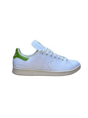 Adidas Stan Smith Men’s White & Green Kermit The Frog Lace Up Sneakers Size 9.5